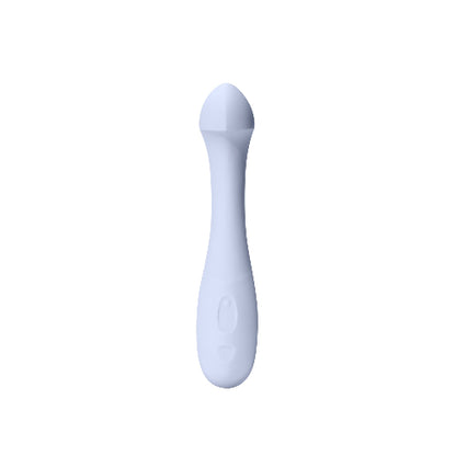 Dame Arc vibrator in ice color against white background