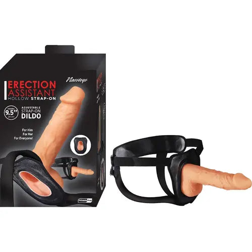 Erection Assistant realistic dildo in black package