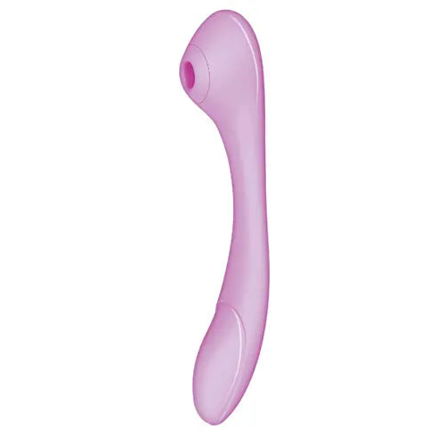 Blaze Bendable Suction Massager - Lavender - side view