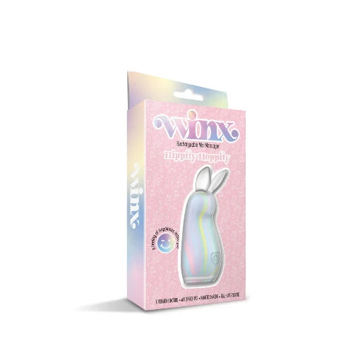 WINX bunny vibrator in pink package