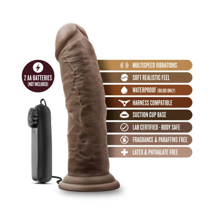 blush dr joe dildo chocolate with product details