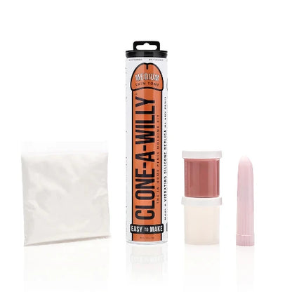 clone a willy kit medium skin tone with all included materials