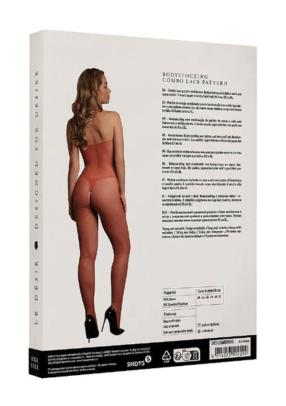 dark peach bodysuit package - back