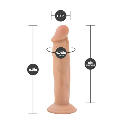 dr skin vanilla dildo with dimensions