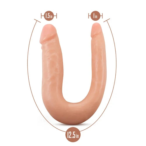 u-shaped vanilla double dong with dimensions