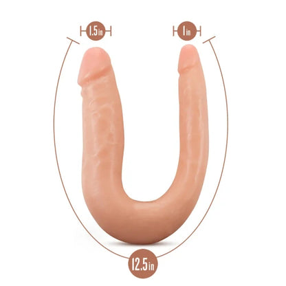 u-shaped vanilla double dong with dimensions