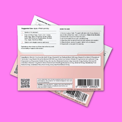 easy cycle patch by patch aid back of package