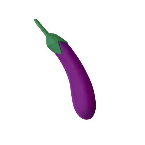 emojibator xl vibrator angled against white background
