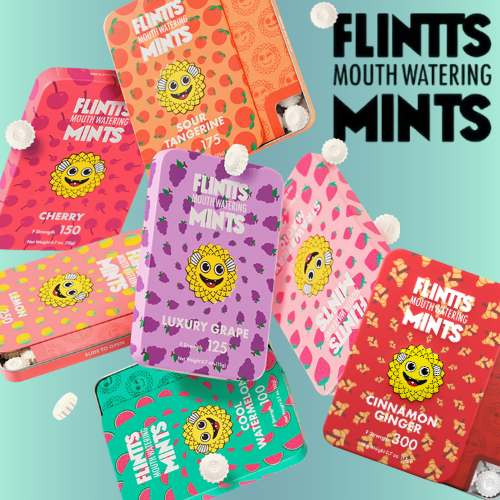 Flintts Mints - Mouthwatering & Sparkling Mints