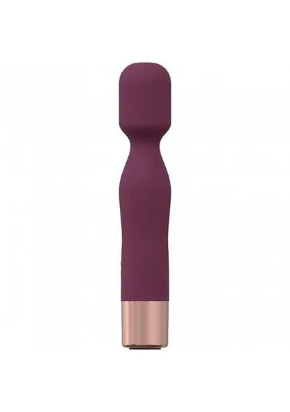 Glamour Mini Wand Burgundy against white background