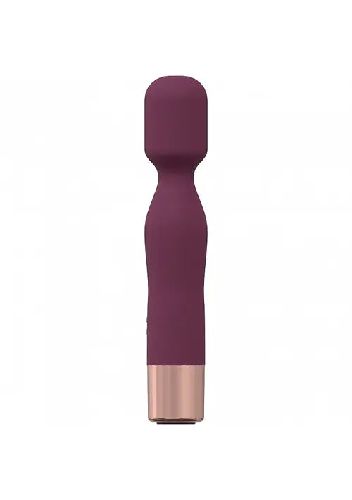Glamour Mini Wand Burgundy against white background