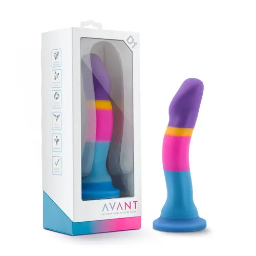Blush - Hot ‘n’ Cool D1 7.5-Inch Curved Dildo