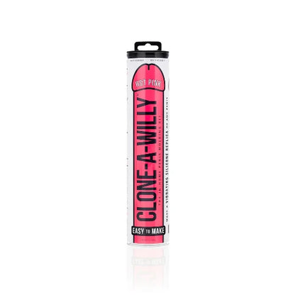 hot pink clone a willy kit - pink white and black packaging
