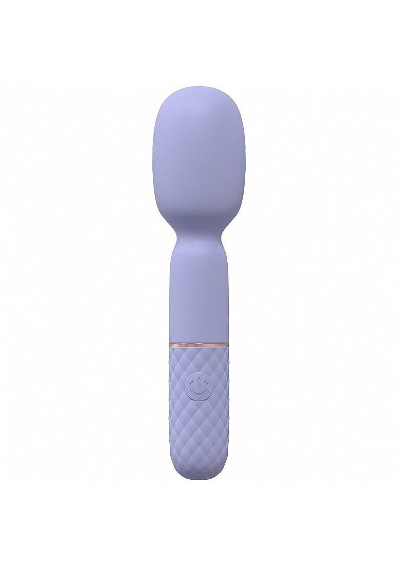 Light purple vibrator against white background