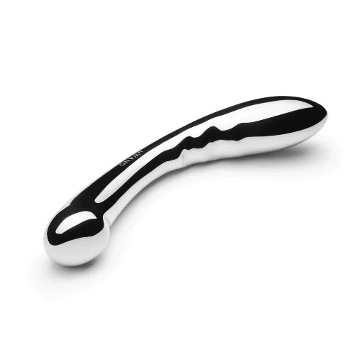 le wand stainless steel arch massager against white background