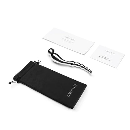 swerve dildo with soft storage back and two white cards
