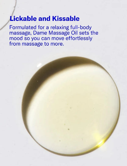 massage oil with details