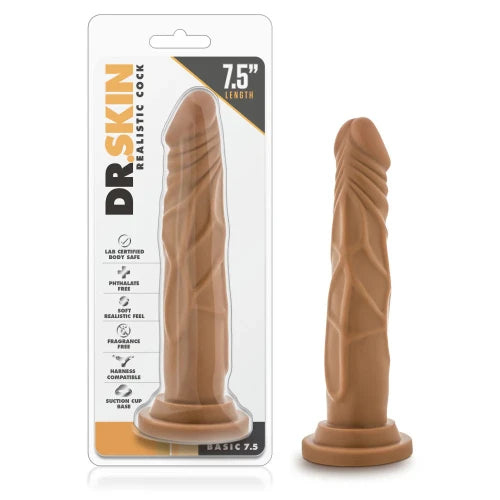 Dr Skin Mocha Dildo in Package