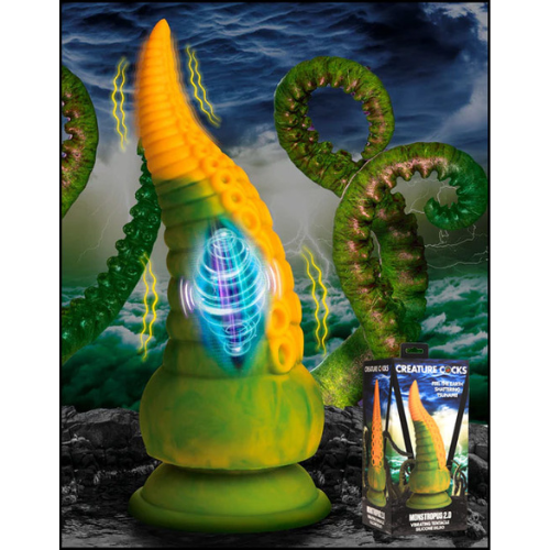 XR Brands - Creature Cocks - Monstropus 2.0 Vibrating Tentacle Dildo