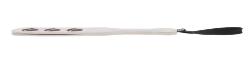 Side View of Peaches 'n CreaMe Paddle - peach colored paddle 
