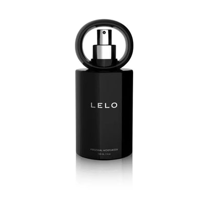 LELO personal moisturizer - black spray bottle against white background
