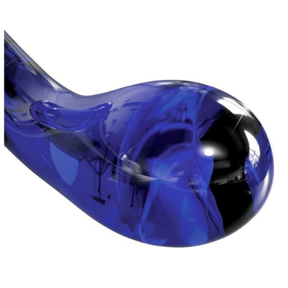 Pipedream - Icicles No.89 Curved Glass G-spot Dildo - Blue