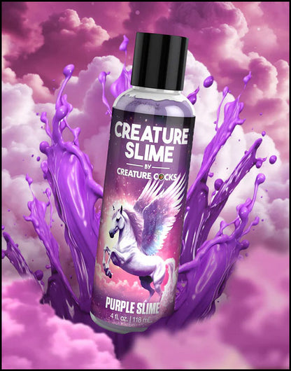 purple slime lubricant in purple clouds