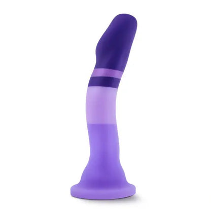 purple rain dildo against white background