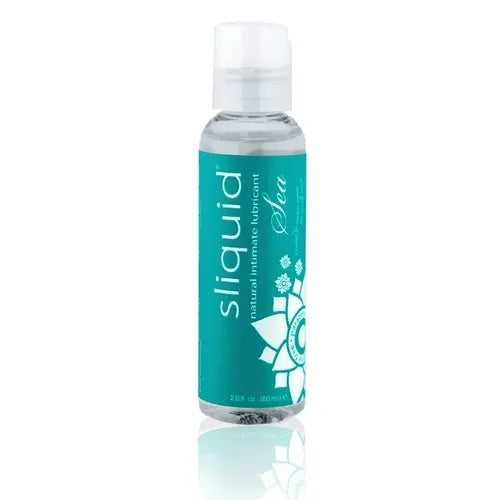 Sliquid Intimate Lubricant - Sea - Bottle With Teal Label - 2oz
