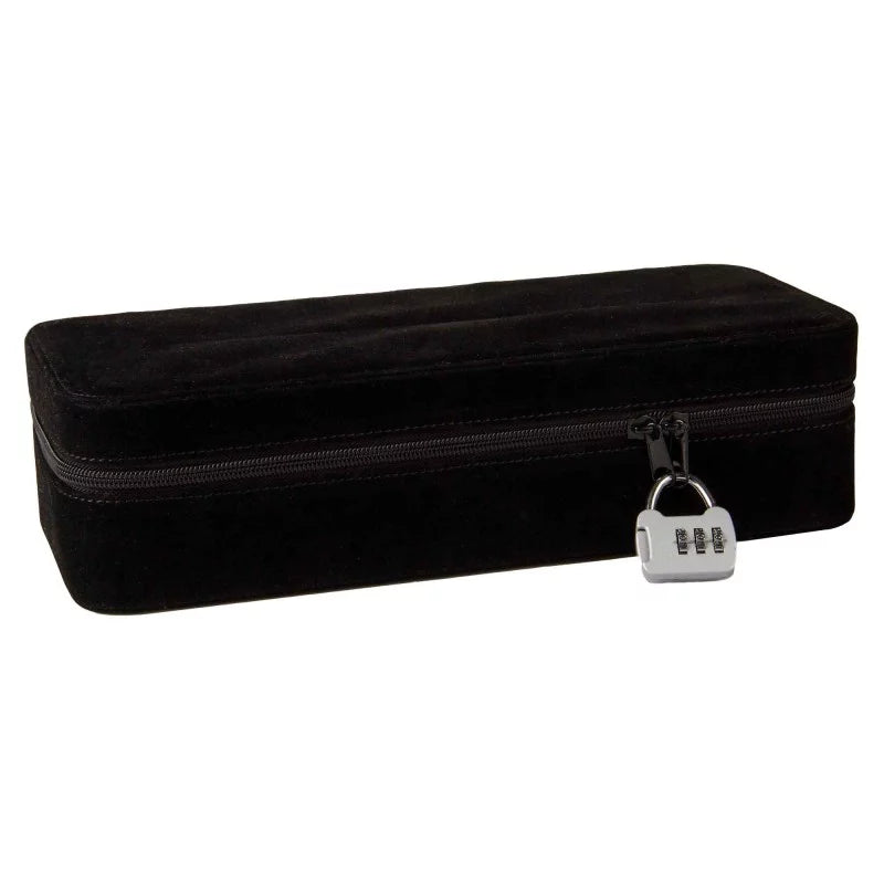 Secret Box Adult Toy Storage Box - closed black box with lock
