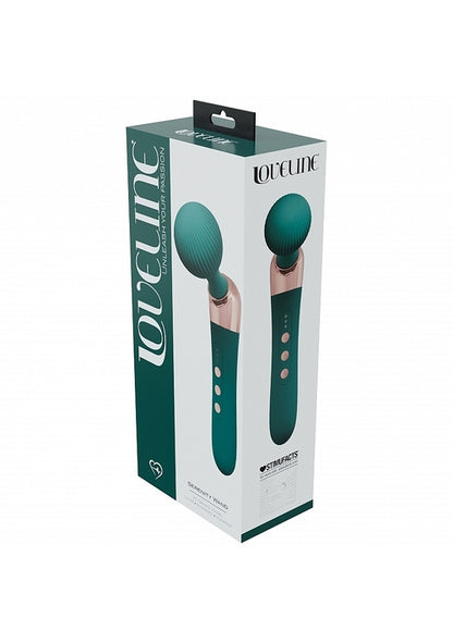Forest Green Serenity Vibrator in green and white package