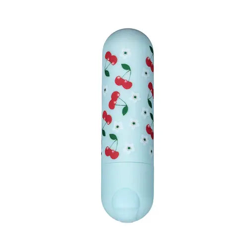 SHERRI bullet vibrator with cherry flower pattern