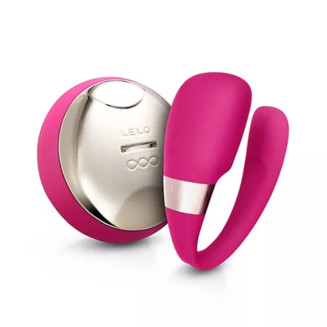 TIANI 3 cerise toy with remote control against white background
