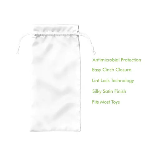 blush antibacterial sex toy storage bag with product details
