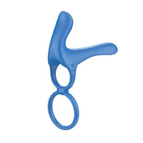 the Royale ultimate lover blue sheath and ring toy back view