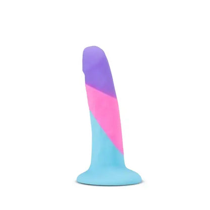 Vision of Love Dildo - colorful dildo against white background