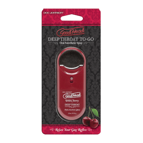 wild cherry throat spray in package